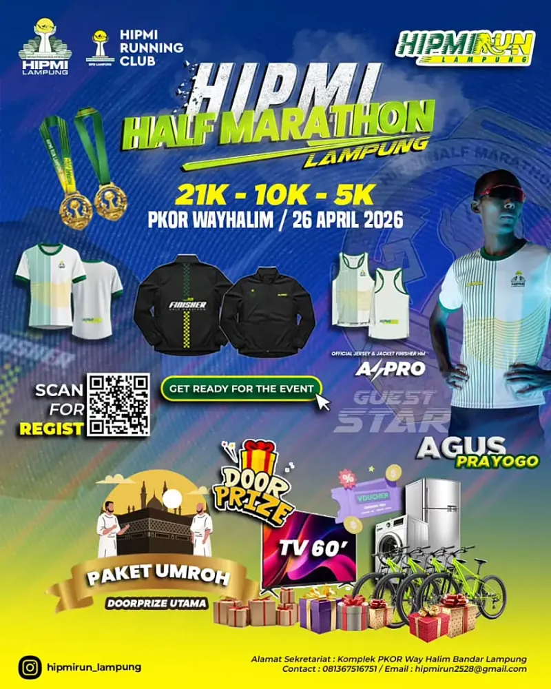 HIPMI Half Marathon Lampung 2026